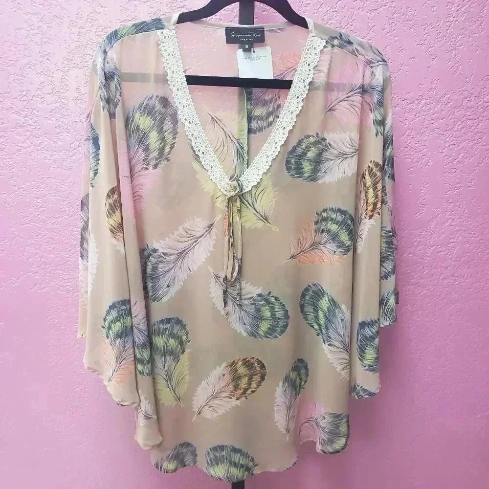 Savannah Rae Poncho Size Small